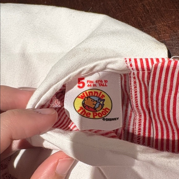 Vintage Disney Red and White Winnie the Pooh Dress - Picture 2 of 3